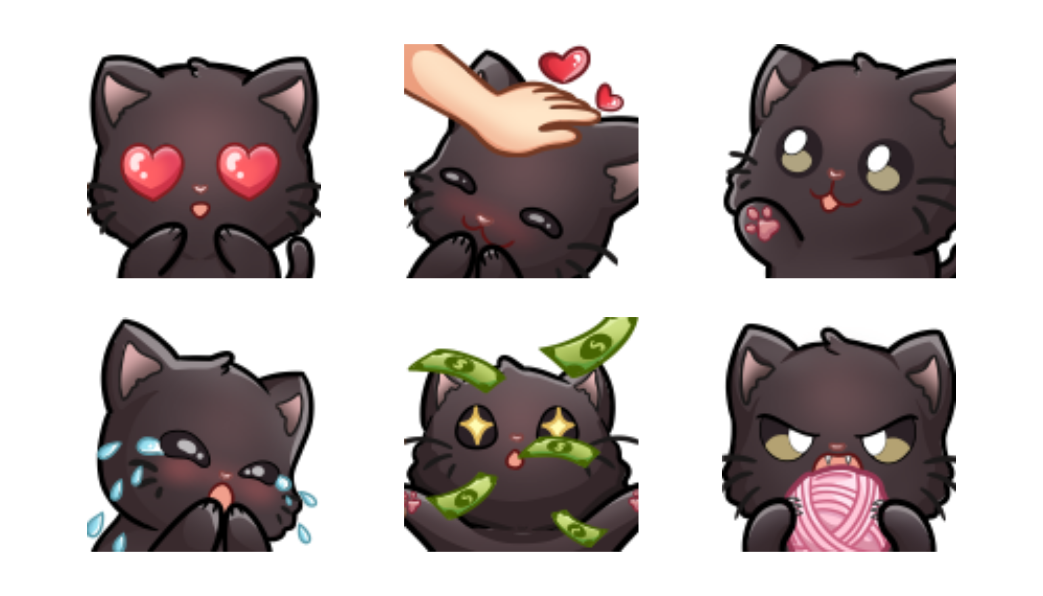 Free emotes preview